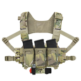 Gilet chest rig Agilite Reaper 380 g compatible placard et MOLLE à harnais HX ajouré