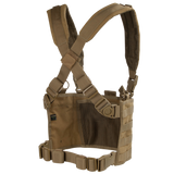 Gilet chest rig Condor Ops bretelles croisées rembourrées boucles pivotantes