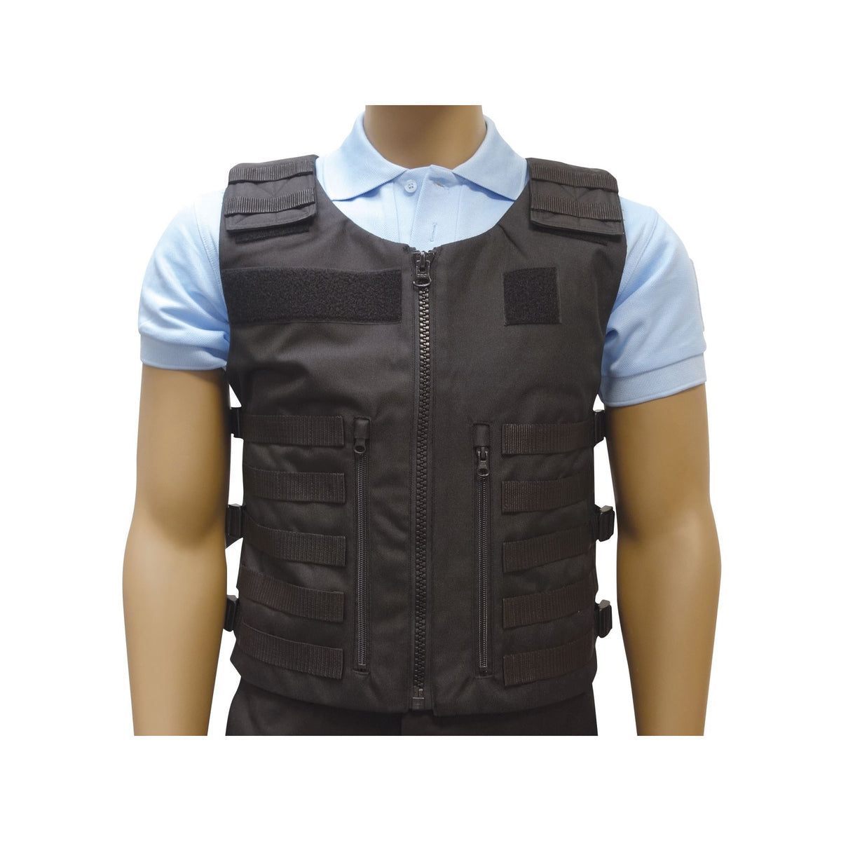 Gilet d'intervention Patrol Equipement en polyester 600D enduit PVC MOLLE sur trois faces