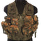 Gilet d'intervention tactique Mil-Tec en polyester 600D à neuf poches et poignée dorsale