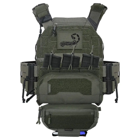 Gilet porte-plaques Agilite K-Zero SF 2.0 de 970 g à cummerbund semi-rigide intégré