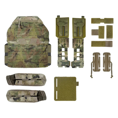 Gilet porte-plaques Agilite K-Zero SF 2.0 de 970 g à cummerbund semi-rigide intégré