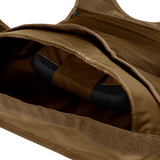 Gilet porte-plaques Condor EXO Gen II protections souples latérales et poche dorsale
