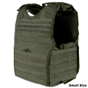 Gilet porte-plaques Condor EXO Gen II protections souples latérales et poche dorsale