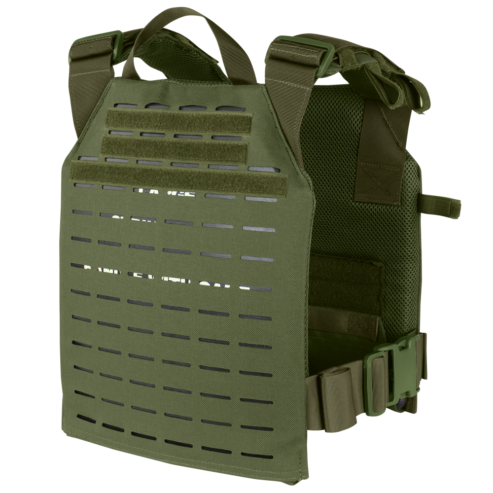 Gilet porte-plaques Condor LCS Sentry plaques 26 x 34 cm poignée d'extraction