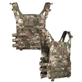 Gilet porte-plaques Mil-Tec GEN II CIV-TEC polyester 600D Oxford avec plaques factices