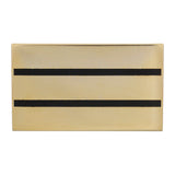 Grade de calot métal Boussemart capitaine et sous-lieutenant officiers subalternes