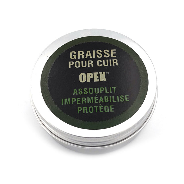 Graisse spéciale cuir OPEX 100 ml déperlante pour rangers avec éponge fournie