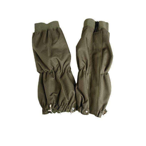 Guêtres imperméables Mil-Tec en polyester Ripstop enduit polyuréthane avec câble acier