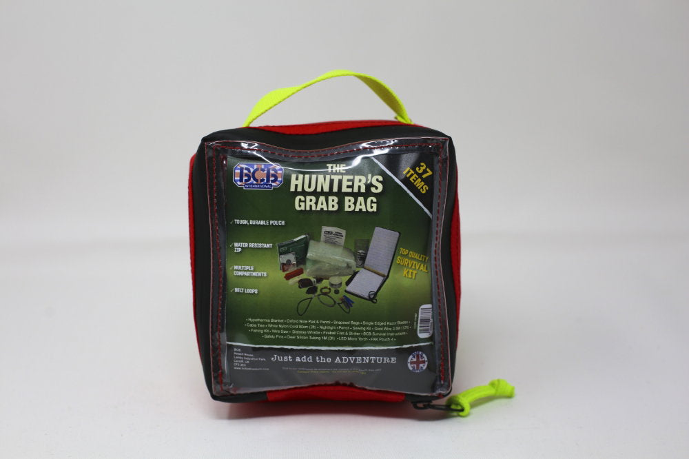 Kit de survie BCB 20 pièces en pochette nylon 500D compartimentée 14 x 15 x 7 cm