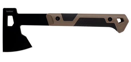Hachette de camp Kershaw Deschutes pleine soie 35,6 cm tranchant 89 mm avec étui