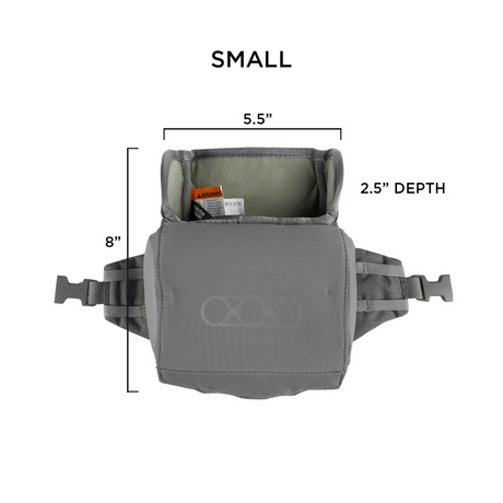 Harnais modulaire jumelles tactique Eberlestock Recon compatible MOLLE avec accès magnétique