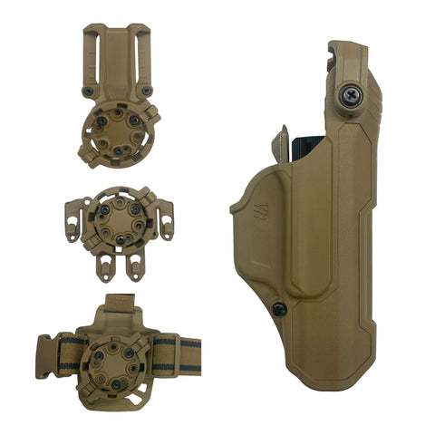 Holster Blackhawk T-Series Kit Armée Française pour Glock 17 Gen5 FR