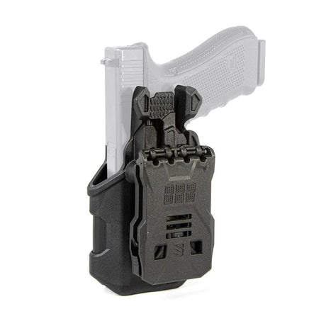 Holster Blackhawk T-Series™ L2C pour Glock 17/19 avec lampe TLR-7/TLR-8 et passant QDR