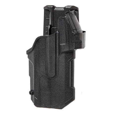 Holster Blackhawk T-Series™ L2D pour Glock 17/19 avec lampe et viseur point rouge