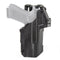 Holster Blackhawk T-Series™ L2D pour Glock 17/19 avec lampe et viseur point rouge