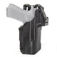 Holster Blackhawk T-Series™ L2D pour Glock 17/19 avec lampe et viseur point rouge