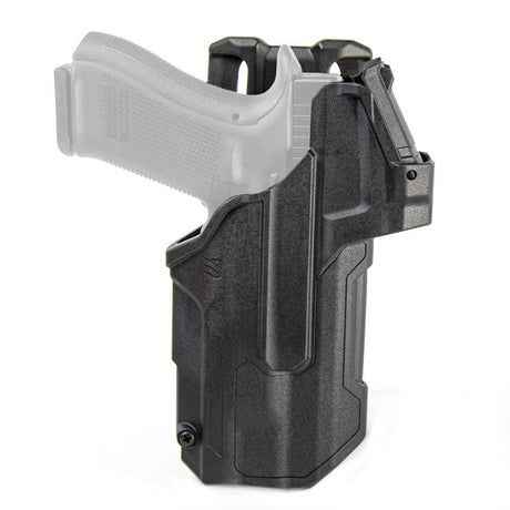 Holster Blackhawk T-Series™ L2D pour Glock 17/19 avec lampe et viseur point rouge