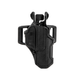 Holster à rétention niveau 2 Blackhawk T-Series L2C compatible Glock 19 et point rouge