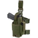 Holster de cuisse Condor Tornado enveloppant lampe ou laser admis porte-chargeur