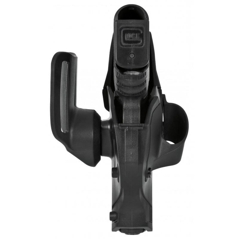 Holster rigide Cama Duty Vega Holster DCH8 en polymère à double sécurité, rétention niveau 3