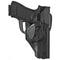 Holster rigide Cama Duty Vega Holster DCH8 en polymère à double sécurité, rétention niveau 3