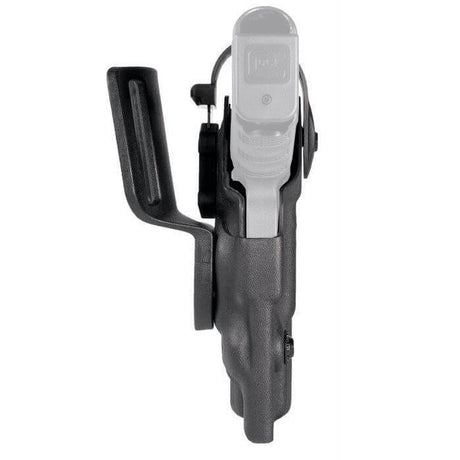 Holster rigide Vega Holster VKD8 Vegatek Duty en polymère à doublure interne silencieuse, niveau 2
