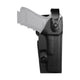 Holster rigide Vega Holster VKD8 Vegatek Duty en polymère thermoformé, rétention niveau 2
