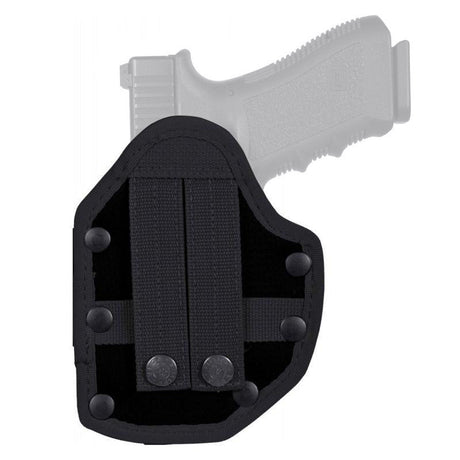 Holster rigide Vega Holster VKK8 Keeper en polymère à rétention par pontet, compatible MOLLE et ceinturon