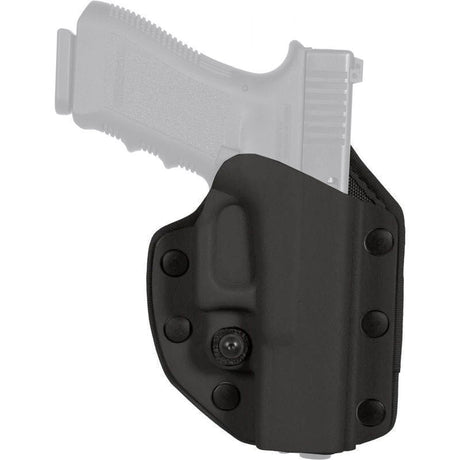 Holster rigide Vega Holster VKK8 Keeper en polymère à rétention par pontet, compatible MOLLE et ceinturon