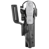 Holster taser Vega Holster VNL8 en polymère pour Taser X26P — sécurité rotative à dégagement pouce