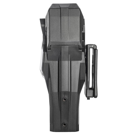 Holster taser duty Vega Holster DTC8 en polymère pour Taser X26P — double sécurité à dégagement index