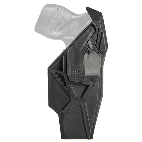 Holster taser duty Vega Holster DTC8 en polymère pour Taser X26P — double sécurité à dégagement index