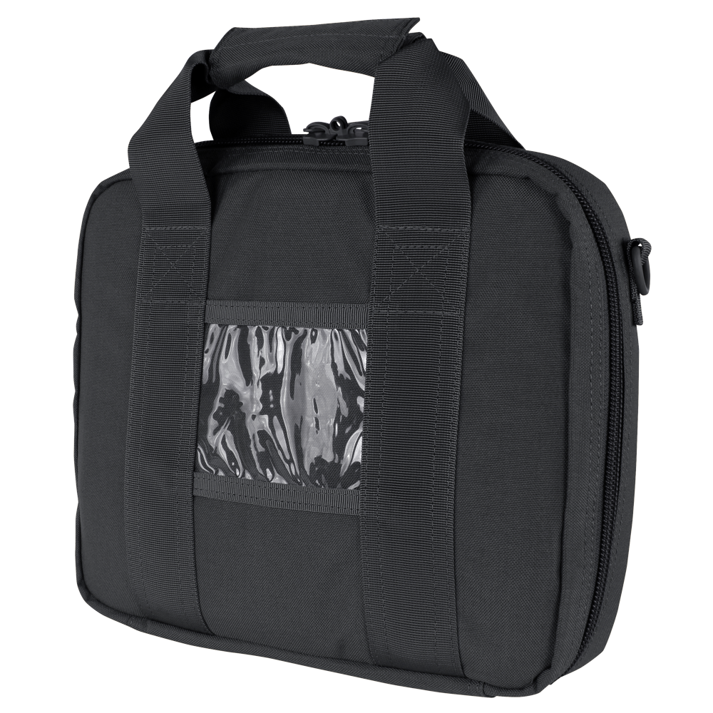 Housse pour arme Condor Pistol Case 30 x 25 cm matelassée verrouillable holster inclus