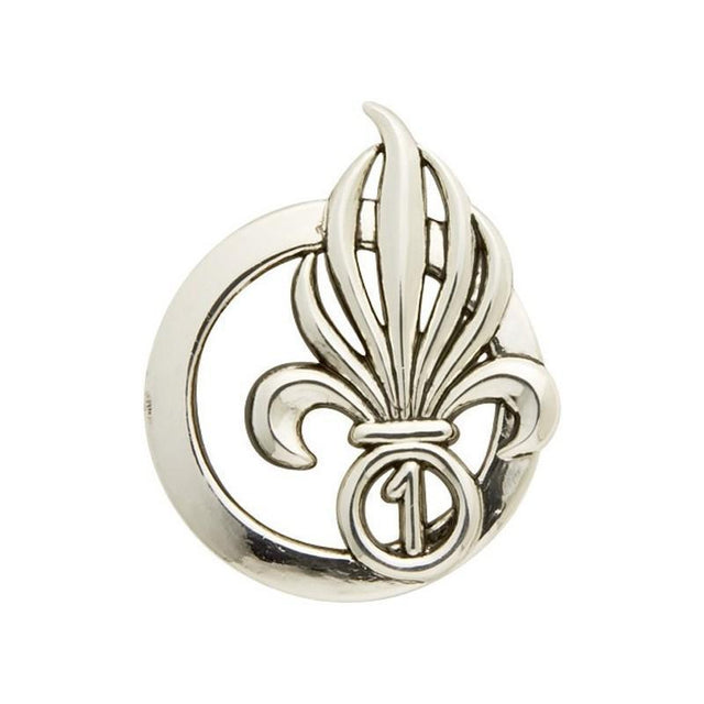 Insigne de béret ARGENT LÉGION 1ER REC