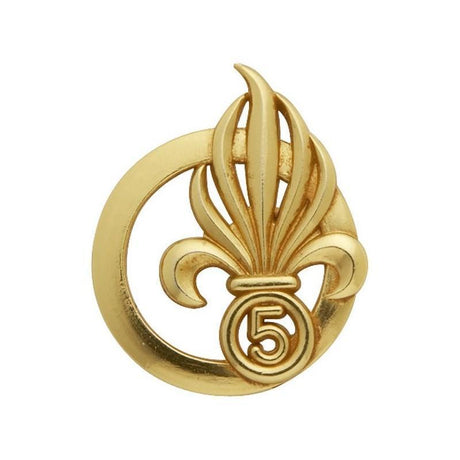 Insigne de béret Or LÉGION 5E REI
