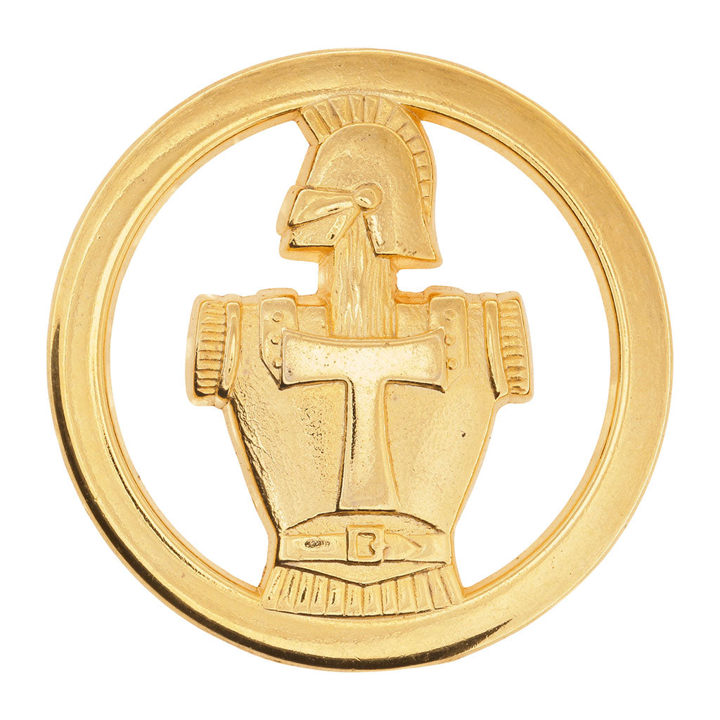 Insigne de béret des Transmissions Boussemart en zamac injecté gravure 2D ou 3D