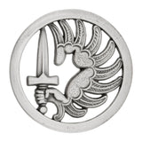 Insigne de béret métropole Boussemart zamac injecté finition mate gravure traditionnelle