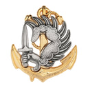 Insigne de béret parachutiste colonial Boussemart en zamac injecté gravure 2D ou 3D