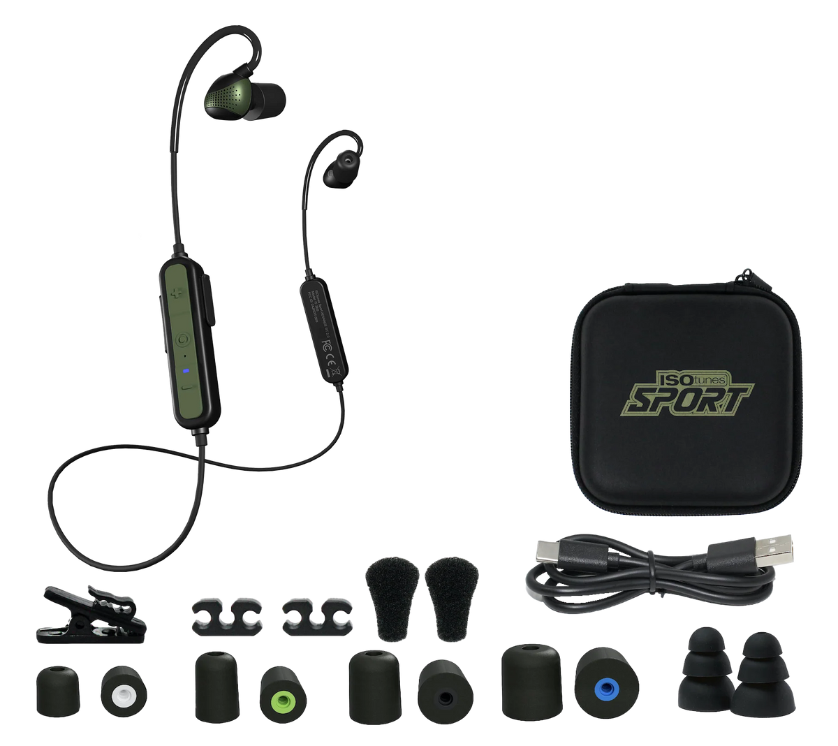 Isotunes Advance BT 2.0 portée 9 m 23,5 g en protection auditive pour le stand et l'atelier