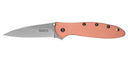 Couteau pliant Kershaw Leek Copper 1660 acier CPM 154 lame 76 mm lame spear point