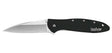 Couteau pliant Kershaw Leek Stonewashed 1660 acier 14C28N lame 75 mm