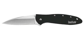 Couteau pliant Kershaw Leek Stonewashed 1660 acier 14C28N lame 75 mm