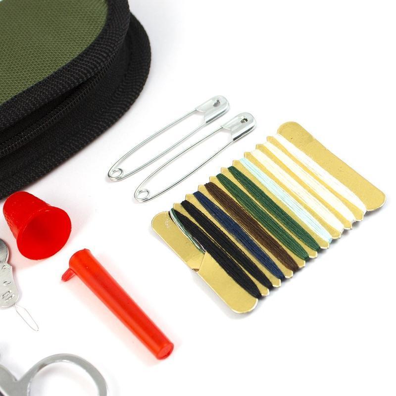 Kit de couture Mil-Tec compact en étui nylon enduit PVC