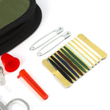 Kit de couture Mil-Tec compact en étui nylon enduit PVC