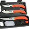 Kit de découpe Outdoor Edge Wild Lite acier 420 HC fil lisse