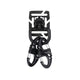 Kit de fixation MOLLE Mil-Tec en polyoxyméthylène avec 4 mousquetons en S et 2 D-Ring Duraflex pivotants 360°