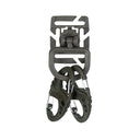 Kit de fixation MOLLE Mil-Tec en polyoxyméthylène avec 4 mousquetons en S et 2 D-Ring Duraflex pivotants 360°