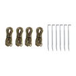 Kit de fixation pour bâches A10 Equipment Expedition 10 pièces
