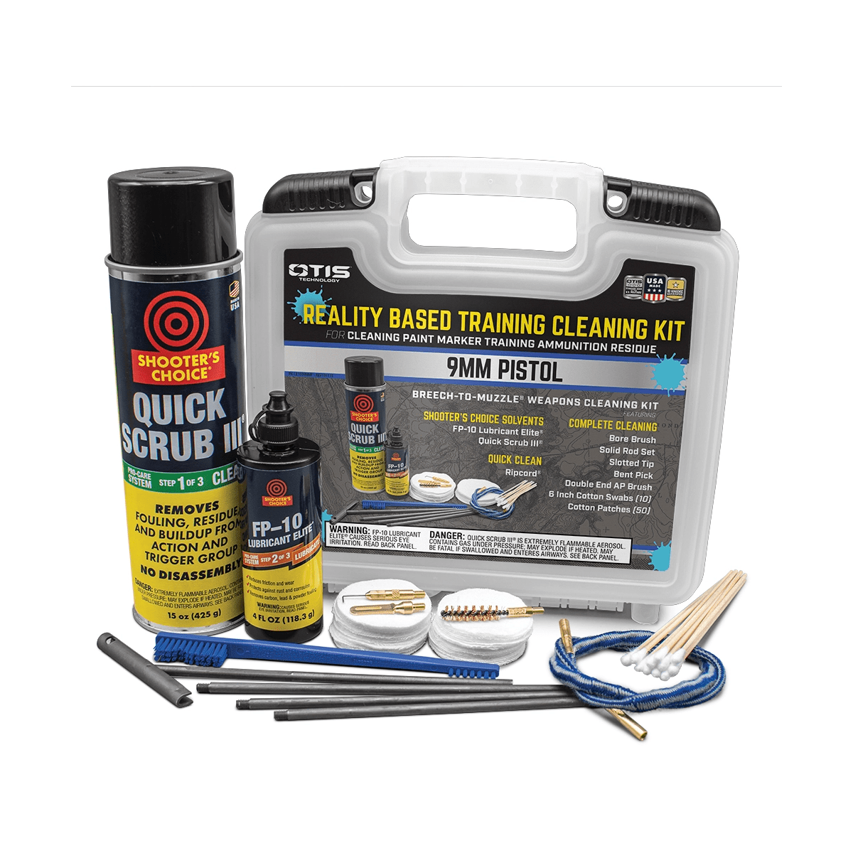 Kit de nettoyage Otis Reality Based Training [cal .38 / 9 mm]